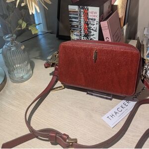 Thacker Ronnie Genuine Calf Hair Crossbody NWT